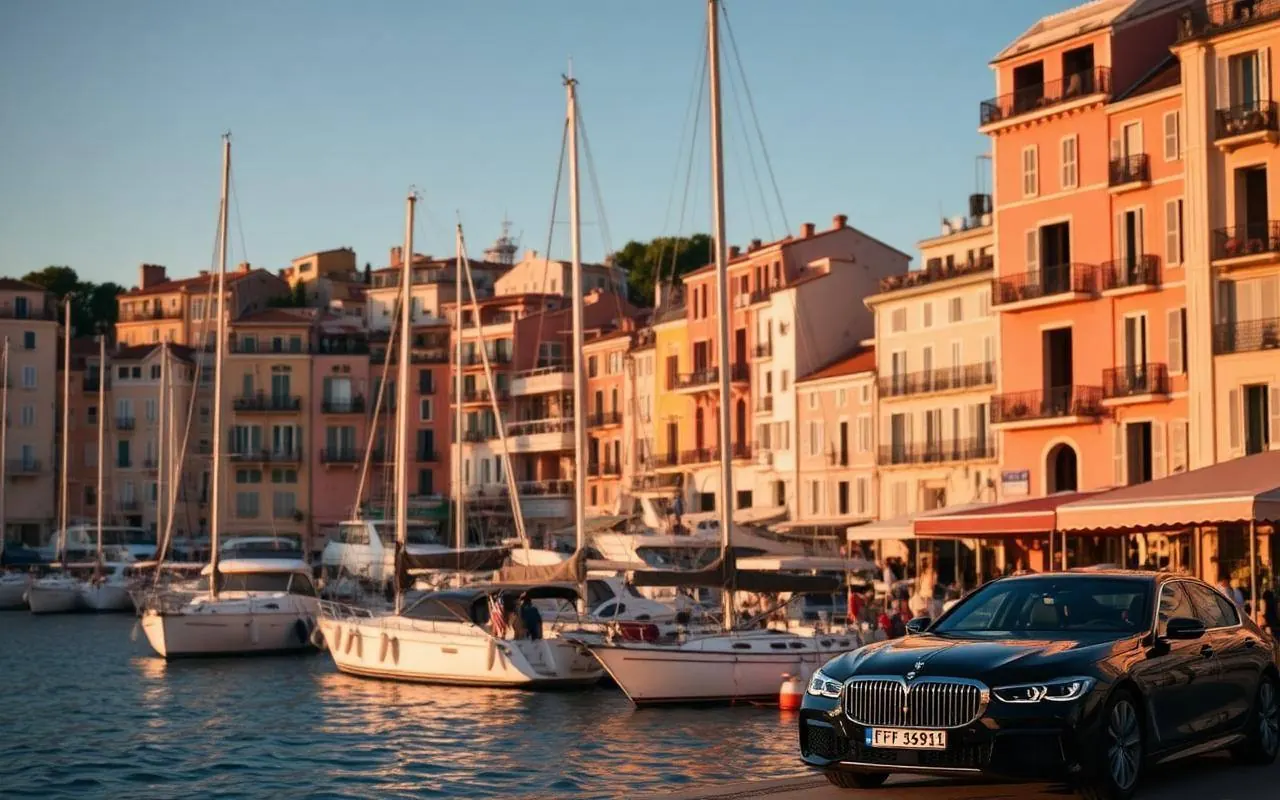 Nice (centre-ville) → Saint-Tropez