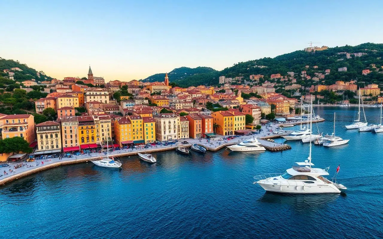 Nice (centre-ville) → Villefranche-sur-Mer