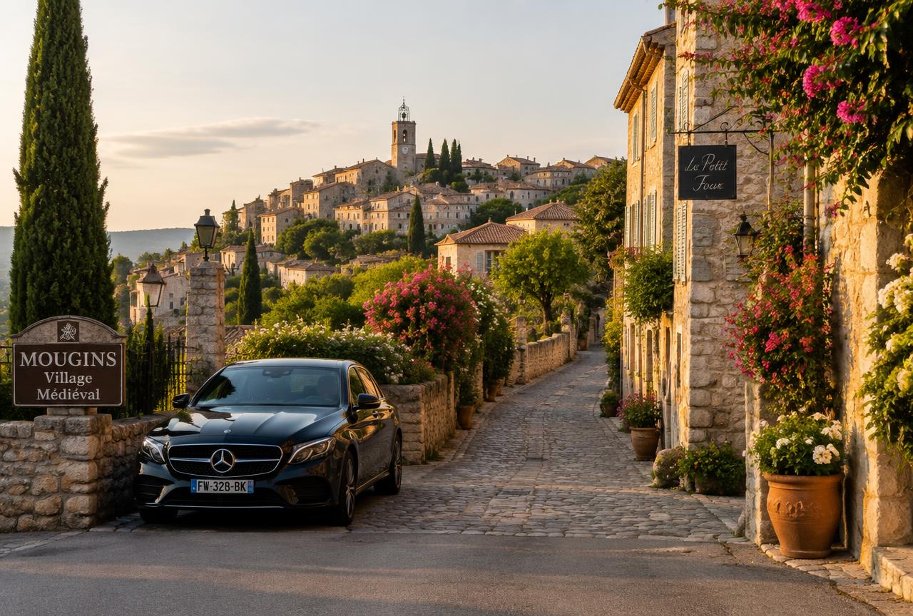 Chauffeur privé Mougins