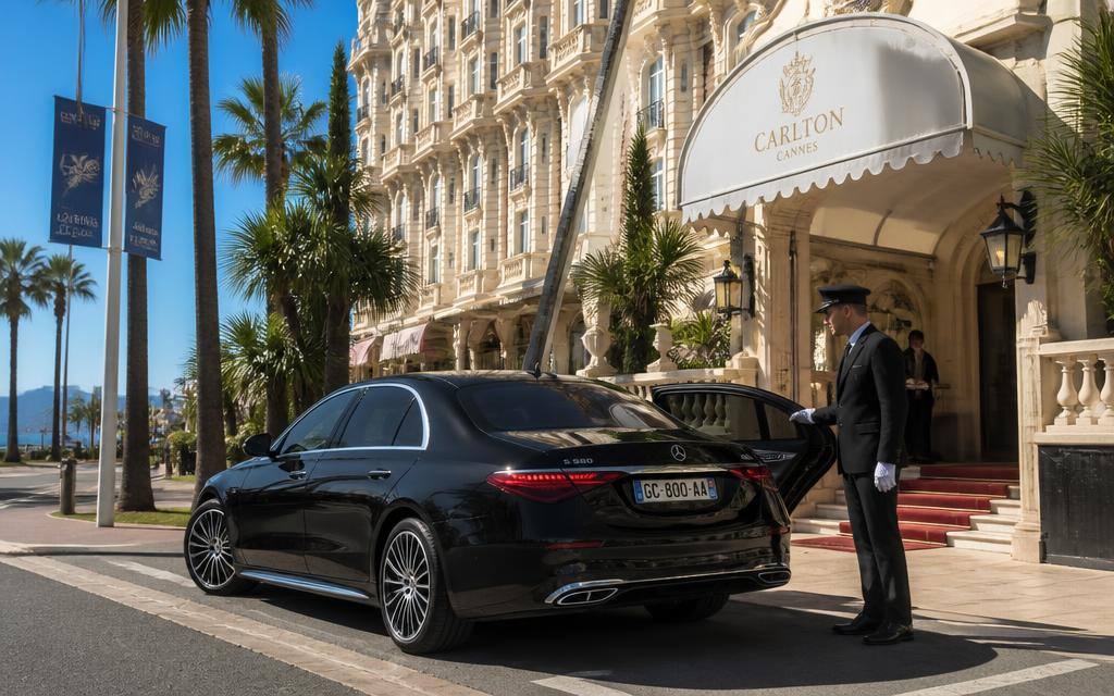 Chauffeur à disposition